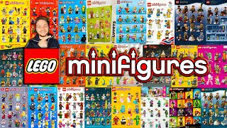 Všechny LEGO Minifigurky! (KOMPLETNÍ HISTORIE)