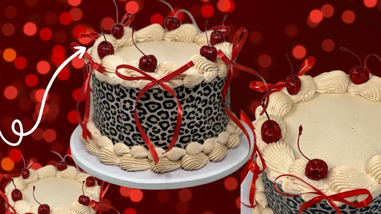 TORTA DE CUMPLEAÑOS ANIMAL PRINT | EN VIVO