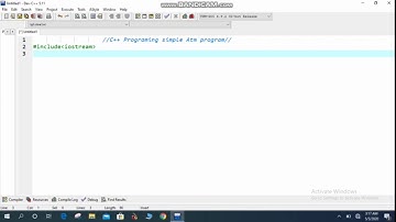 Switch Statement in C++ Programming|Simple ATM program
