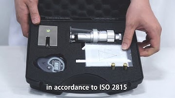 BGD 510 Buchholz Indentation Tester introduction and operation