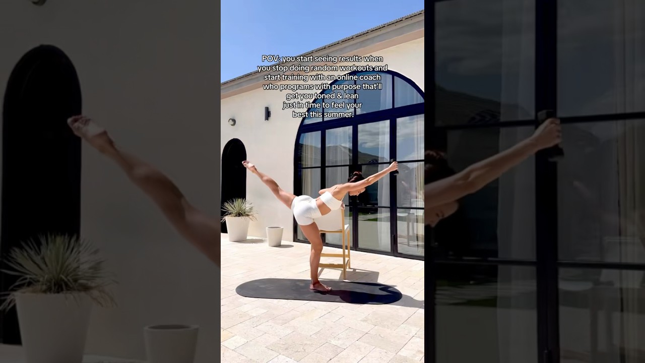 Random workouts keep you busy, not progressing … #pilates #homeworkouts #workoutsforwomen