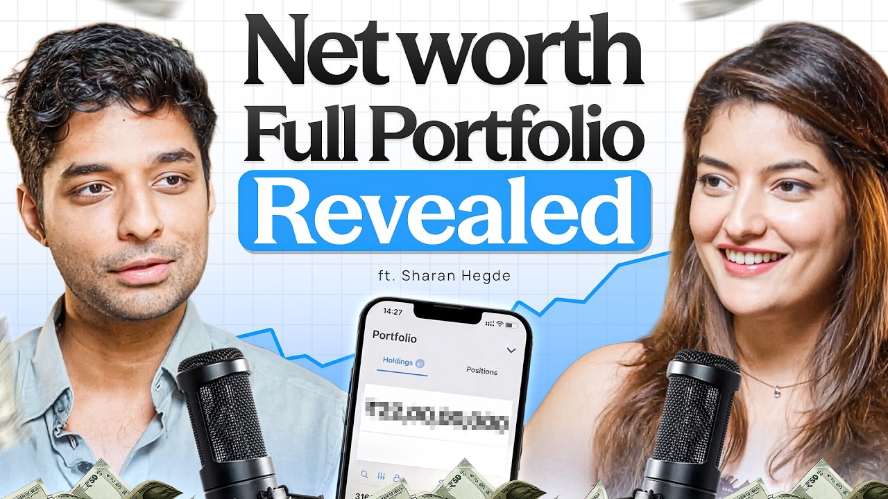 Finance With Sharan Reveals His Networth, Salary & Full Portfolio For The 1st Time | The Crore Club