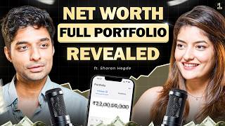Finance With Sharan Reveals His Networth, Salary & Full Portfolio For The 1st Time | The Crore Club
