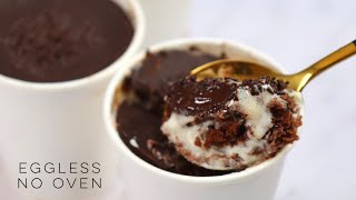 Chocolate Brownie Dessert in cup