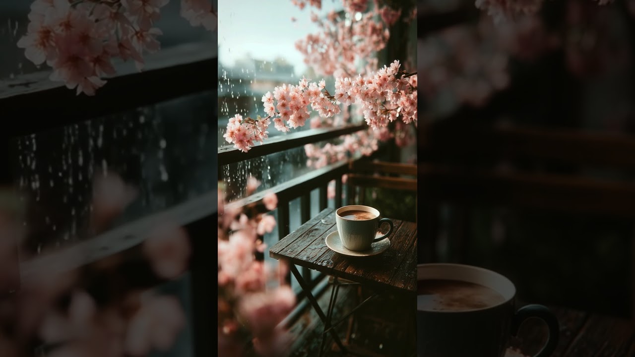 Watch Rainy breakfast with cherry blossoms #rain #relax #shorts on YouTube Watch Rainy breakfast with cherry blossoms #rain #relax #shorts on YouTube