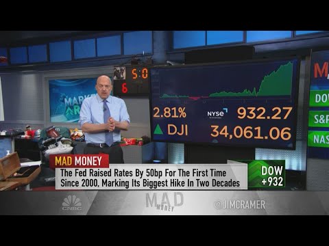 Jim Cramer reacts to the Fed's interest rate hike and explains which sectors may work from h