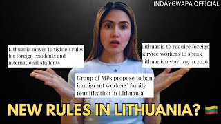 NEW RULES IN LITHUANIA 🇱🇹?! || 2026