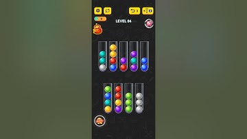 Ball Sort Puzzle 2021 level 84 Gameplay walkthrough