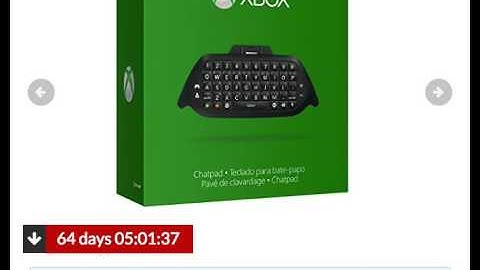 Xbox One Chatpad Countdown