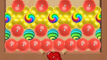 Melty Bubble healing puzzle vs couch 2048 - 2048 ball Gameplay walkthrough New Levels #7