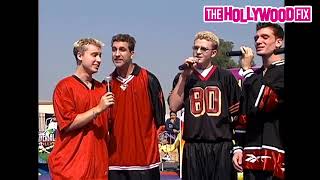 NSYNC Sings National Anthem at O'Neal's Celebrity Basketball Game