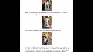 Replacing The Batteries In Disney Woody Character