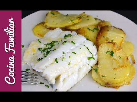Receta de bacalao al horno con patatas a lo pobre paso a paso | Recetas caseras de Javier Romero