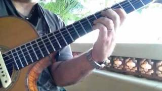 Roy Orbison: Blue Bayou, played by Tim Sparks on solo guitar chords