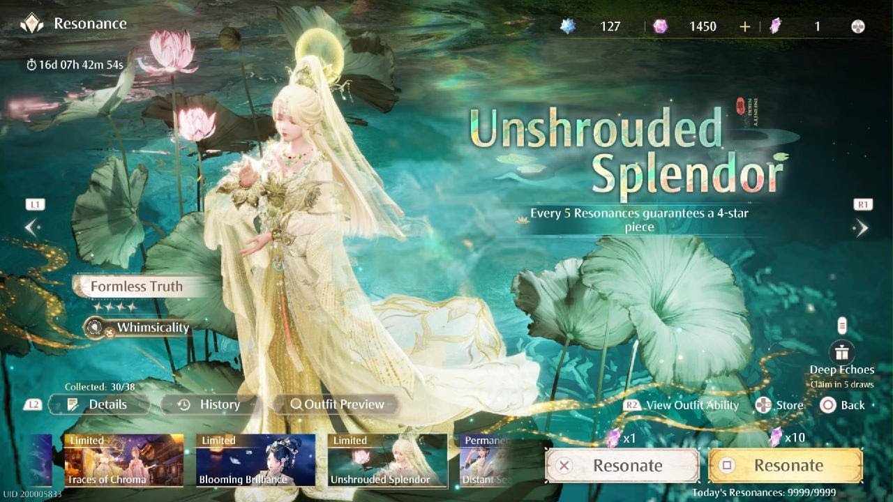 Formless Truth Outfit and Radiant Lotus Whimsicality Preview 