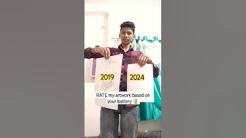 ✨ 2019 vs 2024 my Durga maa drawing 🌷