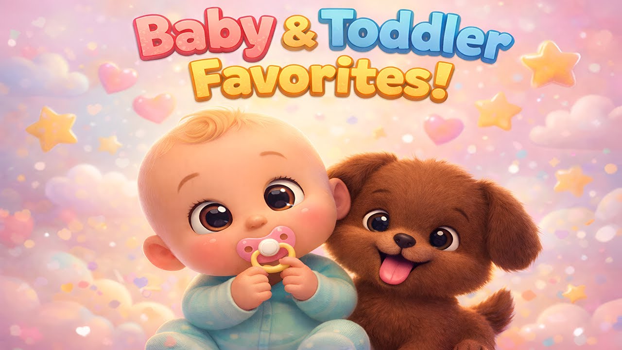 Baby & Toddler Favorites Compilation | Cute Songs for Babies, Bedtime & Hide-and-Seek Fun!