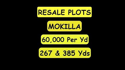 RESALE PLOTS | MOKILLA | 267, 385  SqYds | 60,000₹ per yard | OPP. APARNA WESTERN MEADOWS | CHOICE