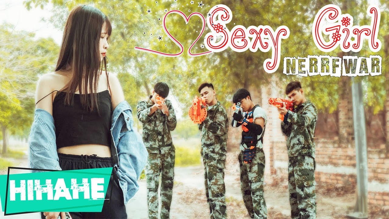 Hihahe Nerf War: Infantry Soldiers Nerf guns Kidnapper SWAT Rescue Young Girl