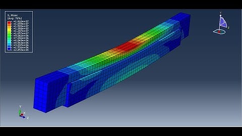 Simulation flexural behavior of reinforced concrete beams strengthened with UHPC in Abaqus