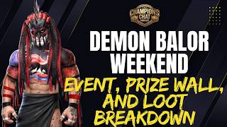 Demon Balor Weekend Contest Walkthrough | Prize Wall, Loot Review, And Event Breakdown | WWE Champio screenshot 5