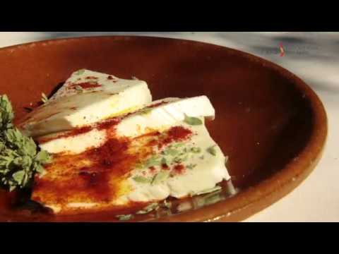 Cooking Spain: Goat cheese with Pimentn by Chef Jos Pizarro