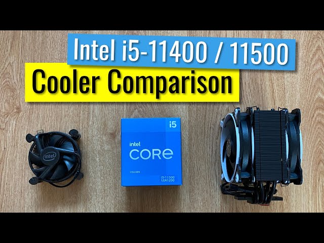 Comparing CPU Coolers for Intel i5 11400/11500 [Stock vs Arctic