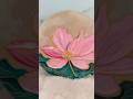 Wait Till the Golden Border Appears ✨ | Floral Painting Process