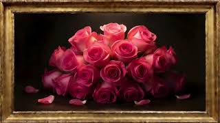 Soft Pink Rose in 4K 🌸 Gentle Beauty & Relaxing Floral Ambience screenshot 5