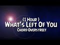 Chord Overstreet - What's Left Of You {1 Hour }