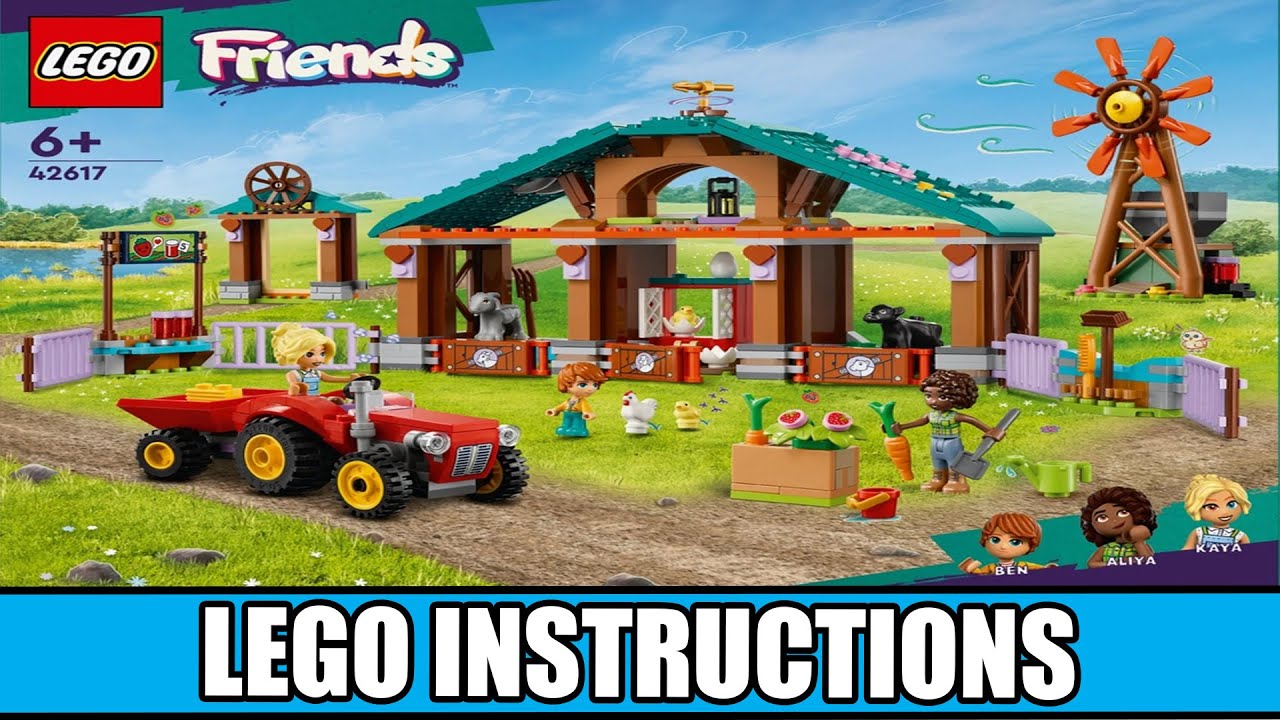 Friends - Farm Animal Sanctuary LEGO instructions