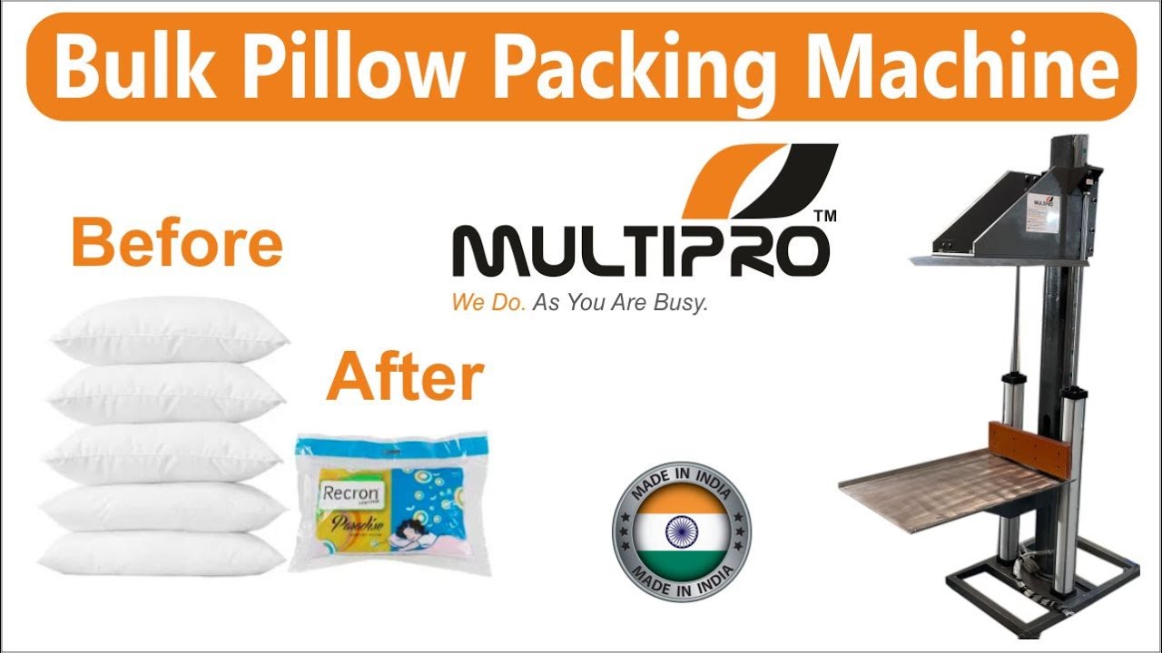 Pillow Packing Machine / Bulk Pillow Packaging Machine / Bunch packing machine for pillows