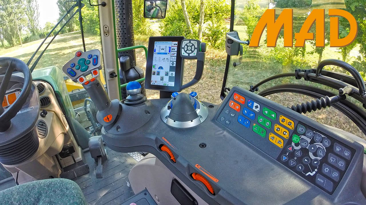 Fendt 313 Vario S4, comandi e funzioni in cabina