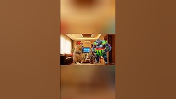 Capybara cùng anh giúp bà tắm Gorillo Watermellondrillo và cái kết #capybara