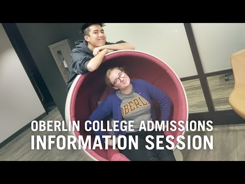 Oberlin College Admissions - Information Session