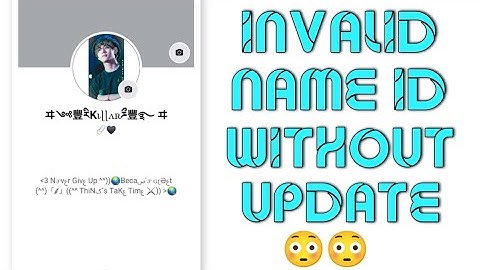Invalid Name Id Without Update | invalid name fb account create kro without id ko update pr bajha
