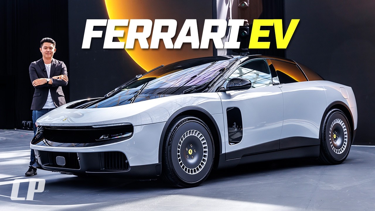 All-New Ferrari Electric Car // Ferrari Luce FIRST LOOK /// 當 Apple 設計師遇上法拉利