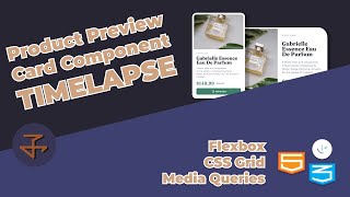 Coding Timelapse | Product Preview Card Component