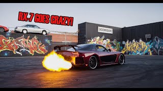 Veilside Rx-7 Slays The Hoonigan Burnyard