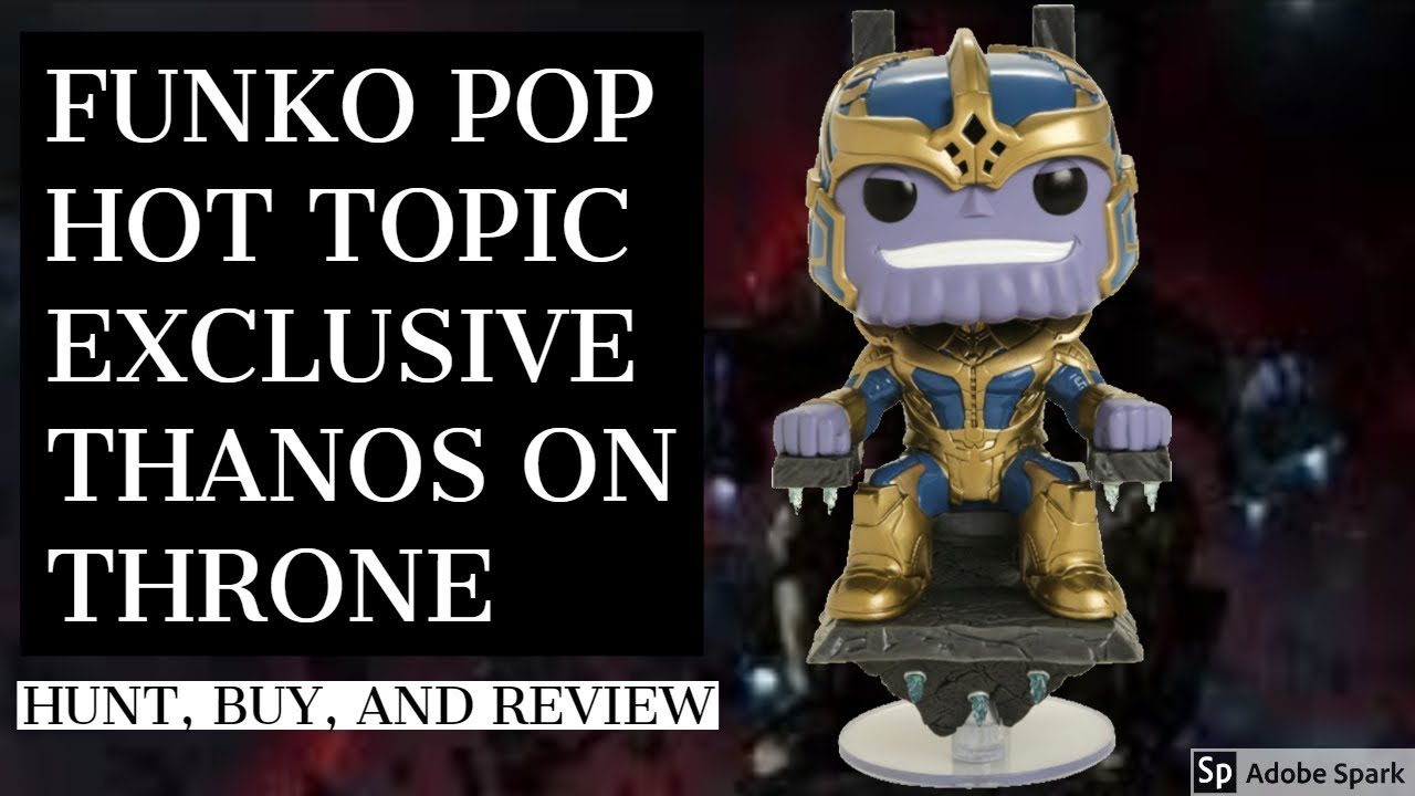 thanos funko pop hot topic