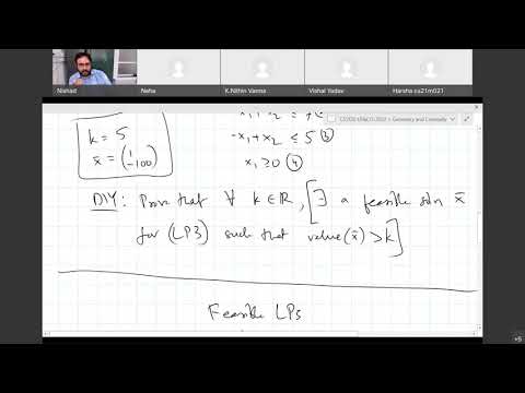 Linear Programming &