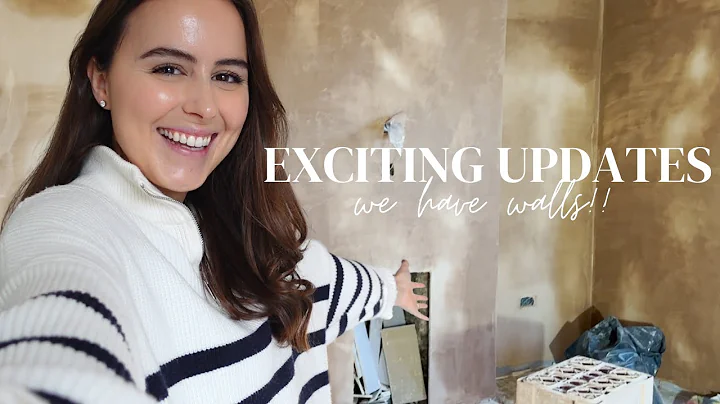 EXCITING LAST UPDATE - WE HAVE WALLS!! | Laura Mel...