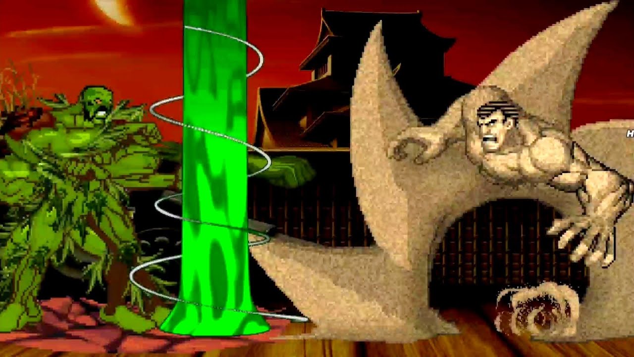 SANDMAN vs SWAMP THING - Highest Level Incredible Epic Fight!