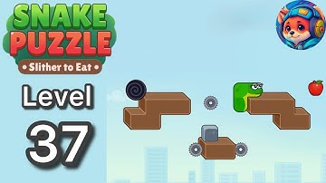 Snake Puzzle: Slither to Eat – Level 37 Walkthrough Solution 