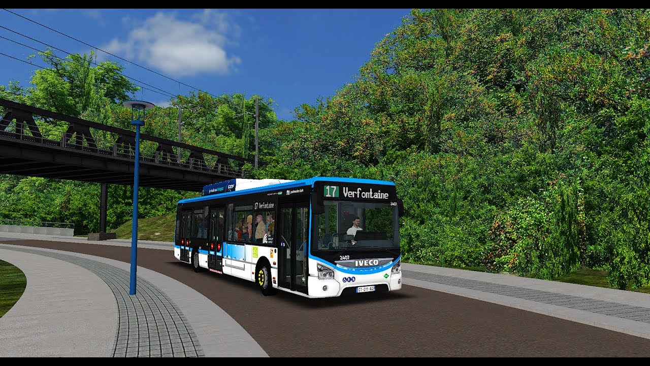 OMSI 2 | Iveco Bus Urbanway 12 GNV | Saint - Servan | Ligne 17 (Aller)