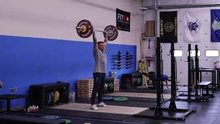 Segment Power Clean + Push Press
