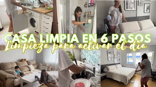 💥EL ORDEN PERFECTO PARA LIMPIAR TU CASA EN 6 PASOS 💥 Motívate a Limpiar 🧼