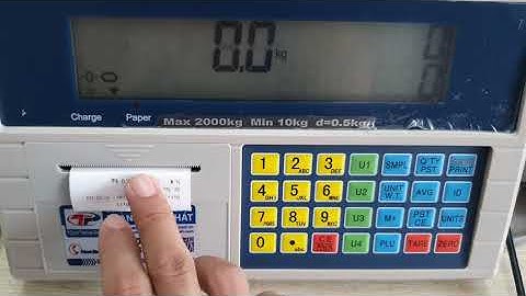 Cân Bàn Điện Tử In Bill, In Phiếu IND|Toàn Thịnh Phát