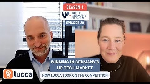 #20 Marek Kraus -  Winning in Germany’s HR Tech Market: How Lucca Took on the Competition