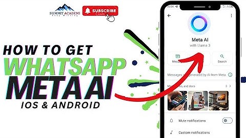 How To Get The Whatsapp Meta Ai on Ios Or Android 2024 | Whatsapp Hack | Tech Tips